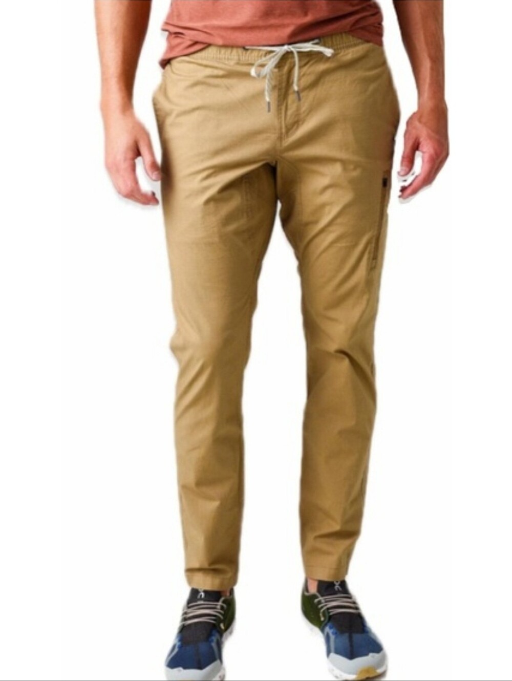 🆕️ Vuori DuraTerra Ripstop Pants Men’s Medium Khaki Utility Outdoor Travel